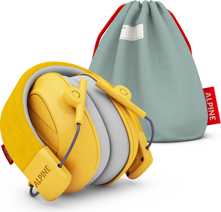 Alpine Muffy Kids - hearing protection for children yellow - 3