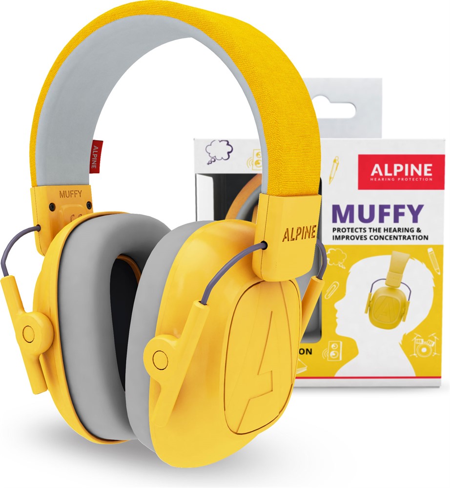 Alpine Muffy Kids - hearing protection for children yellow - 2