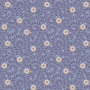 Tilda Sanctuary  Daisydream Pitch Blue