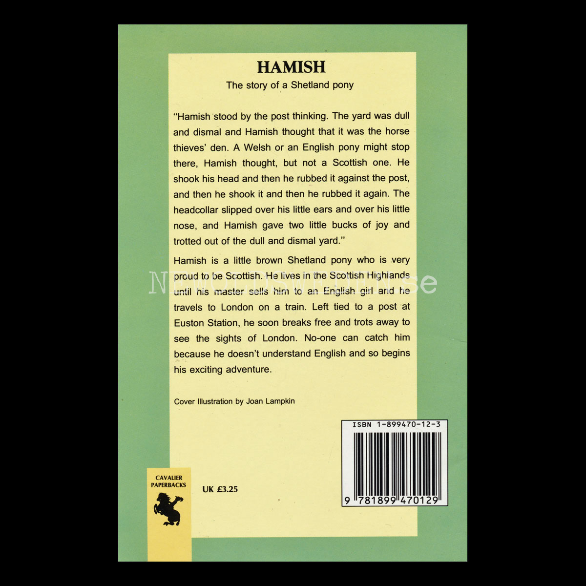 HAMISH The Story of a Shetlandponny - Joanna Cannan - H01 - 4