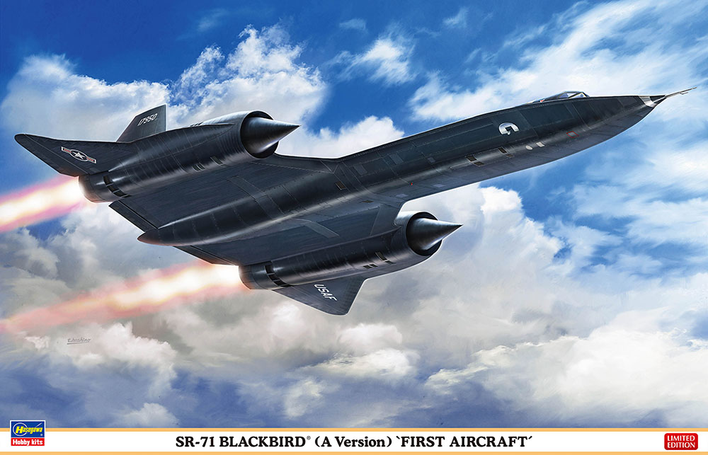 1/72 SR-71 Blackbird A-version first aircraft