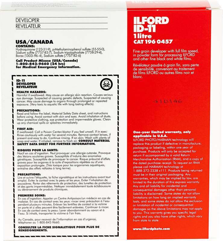 Ilford Developer ID-11 1L