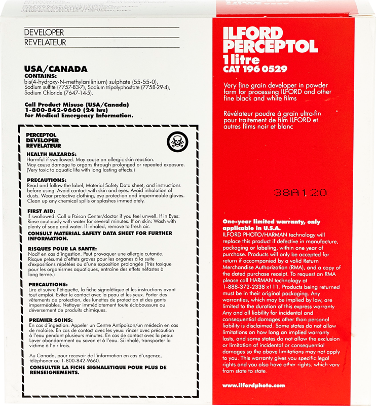 Ilford Developer Perceptol 1L