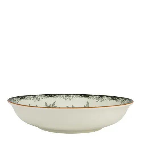 RÖRSTRAND Ostindia Floris Grön Djuptallrik 22 cm