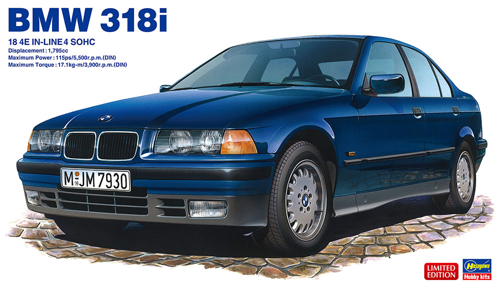 1/24 Bmw 318i street car
