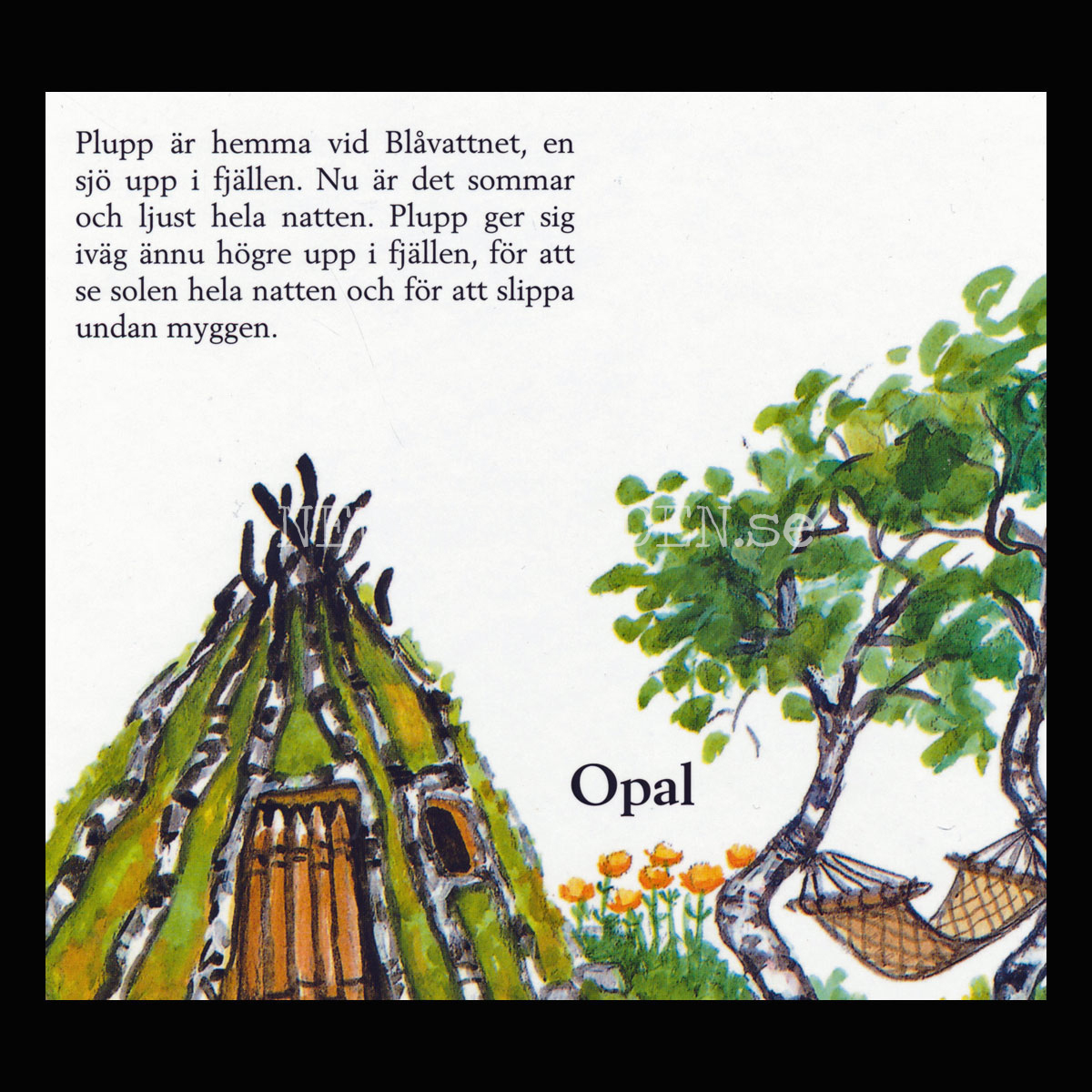 PLUPP OCH MIDNATTSSOLEN - Inga Borg - H02 - 3