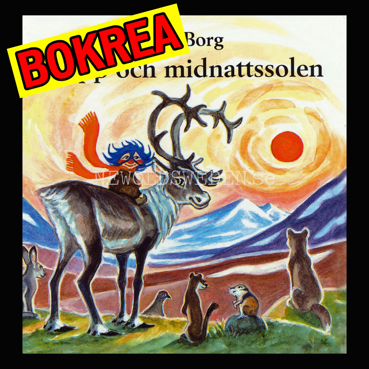 PLUPP OCH MIDNATTSSOLEN - Inga Borg - H02