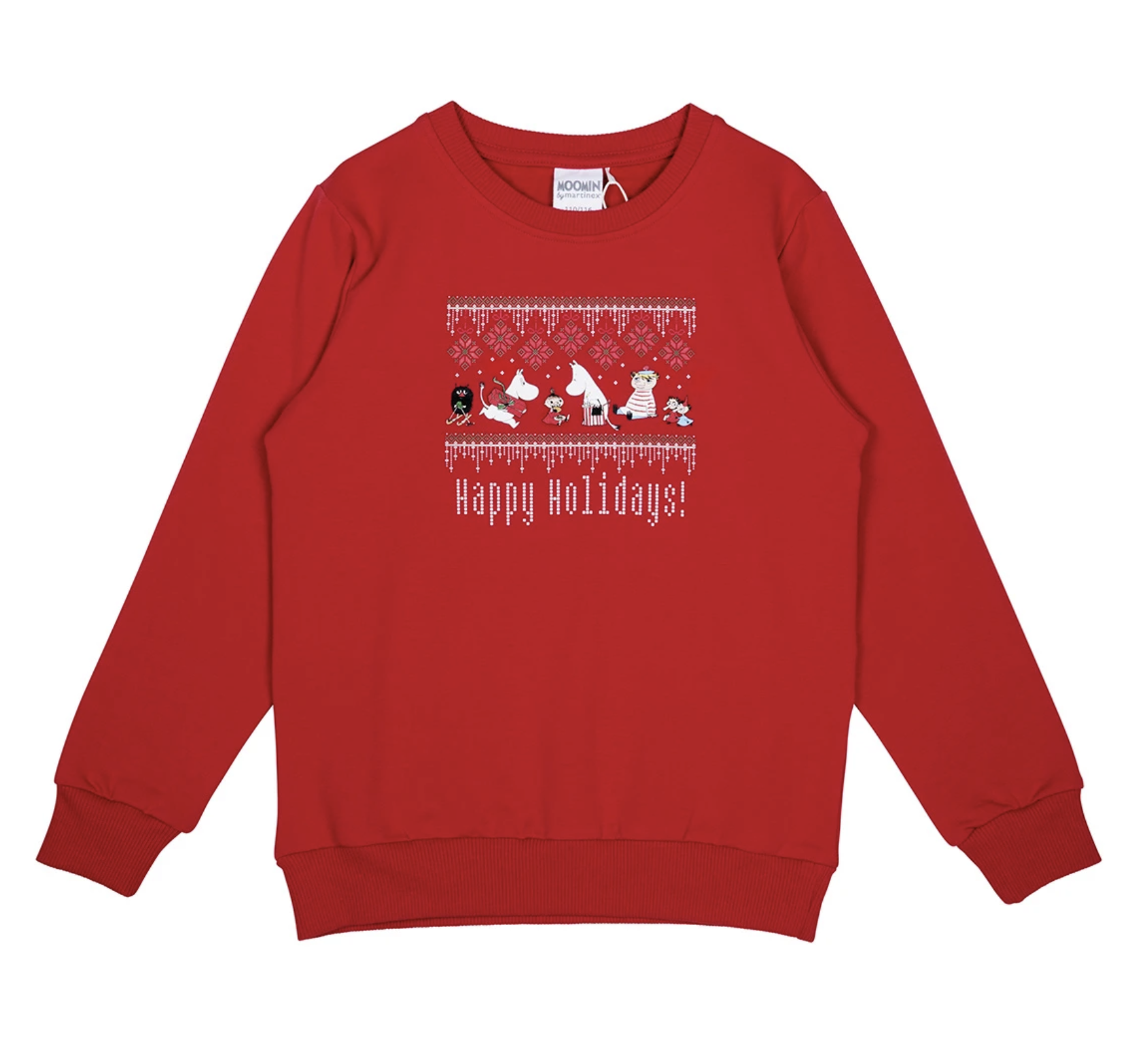 Mumin Barn Jultröja - Happy Holidays