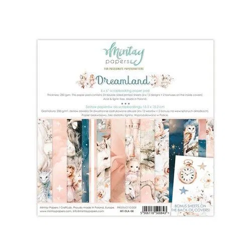 6 X 6 PAPER PAD -Dreamland