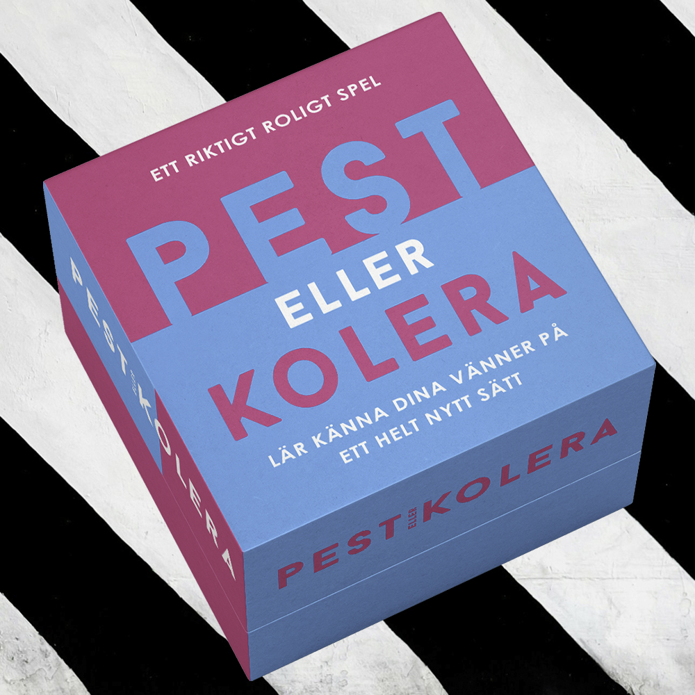 Pest eller kolera -Spel i liten bekväm ask - 3