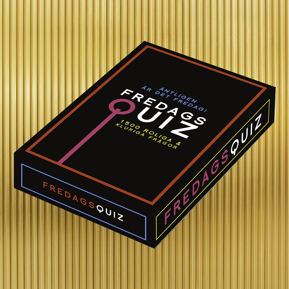 Fredagsquiz -Spel i liten bekväm ask - 4