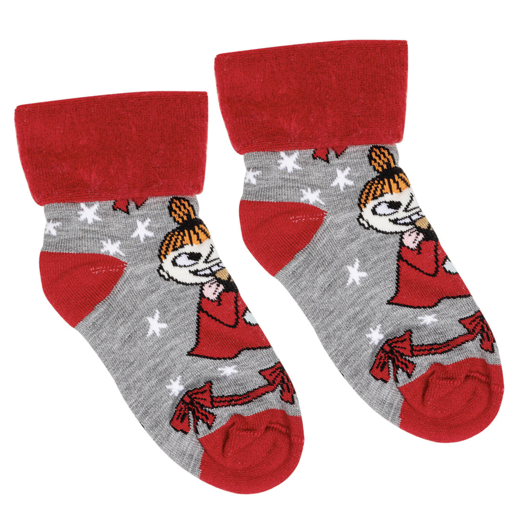 Moomin Fluffy Christmas Socks - Little My Yummy (Adult & Kids Sizes) - 4