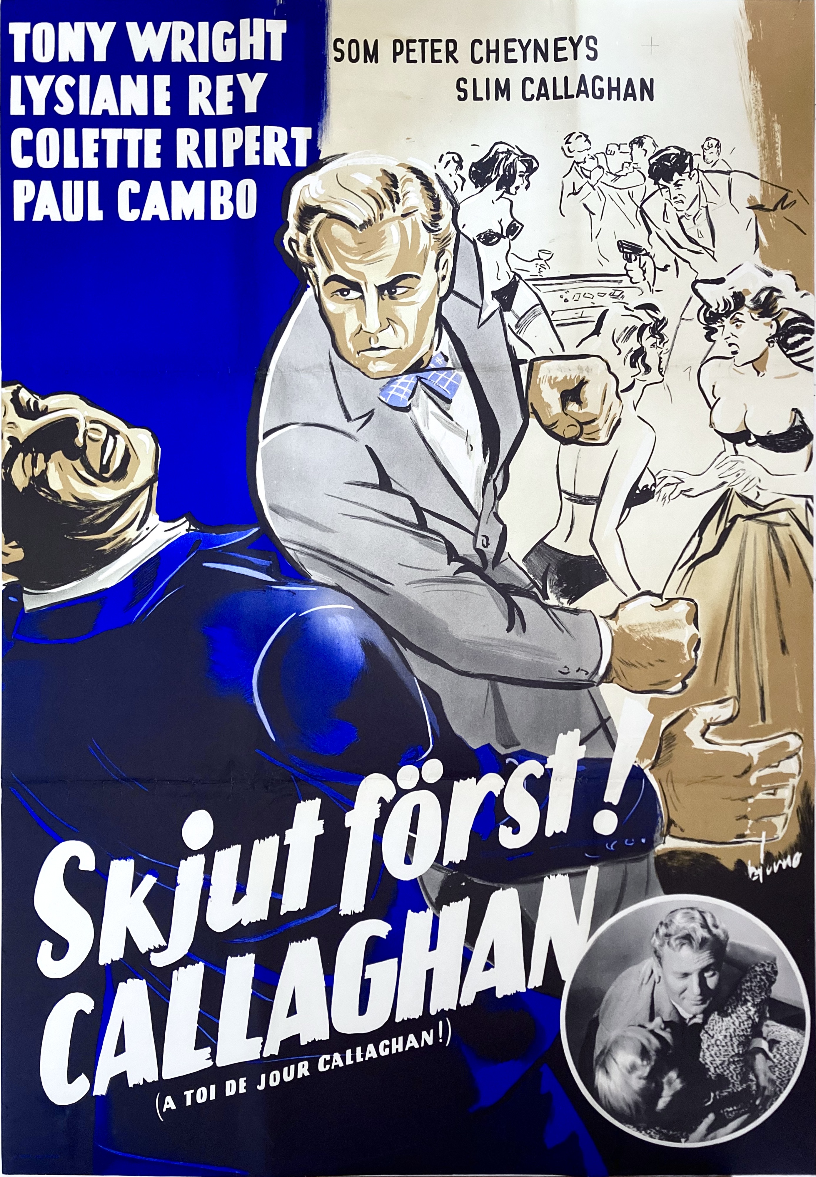 BESIDE MURDER (1955)
