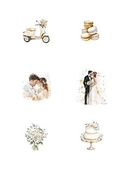 Reprint Klippark A4 0132 -Marry Me 