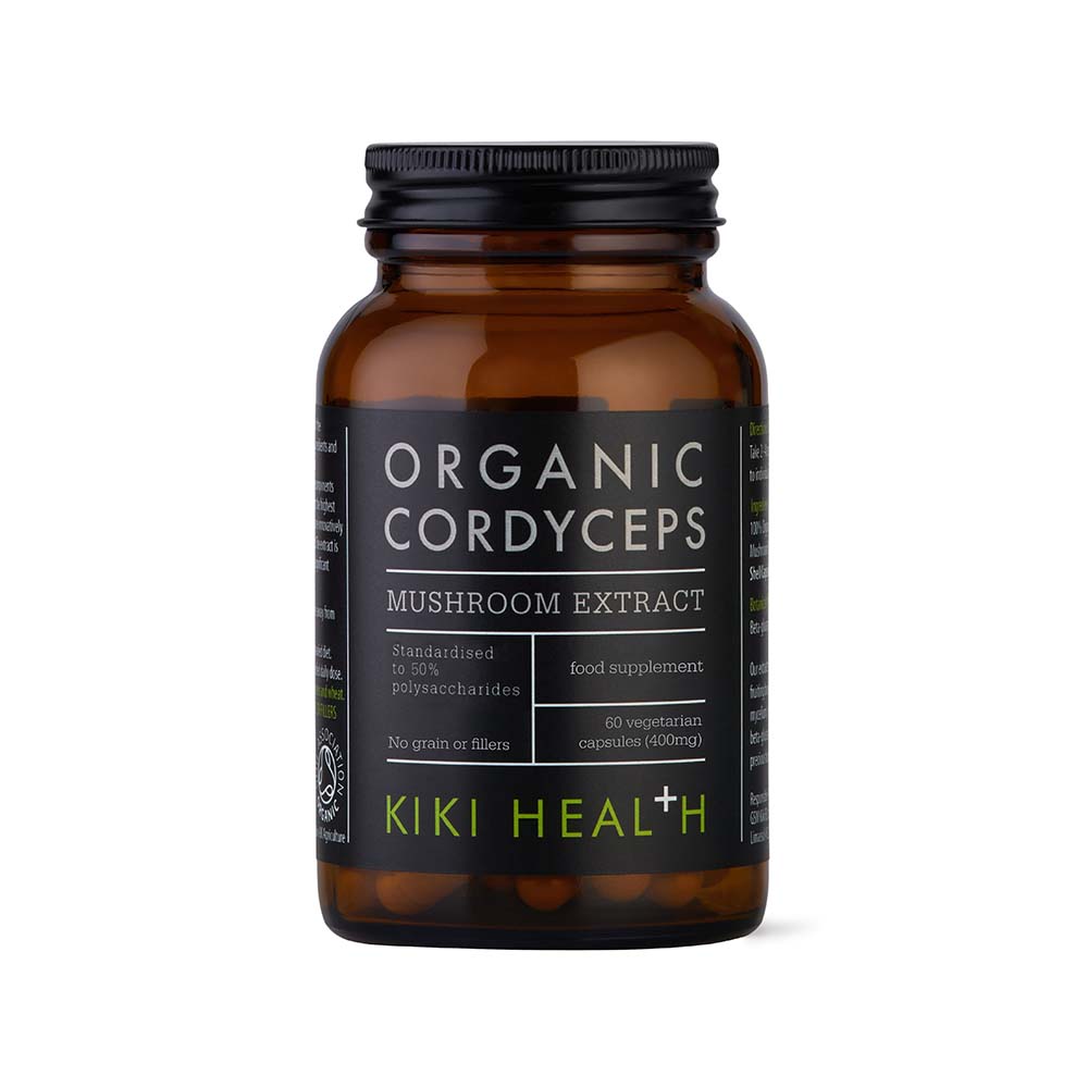 Organic Mushroom Extract Cordyceps 60 kapslar Kiki Health