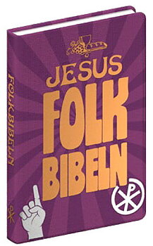 Bibeln Svenska Folkbibeln 2015 Slimline, lila linnestruktur