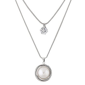Halsband Silver Swirl