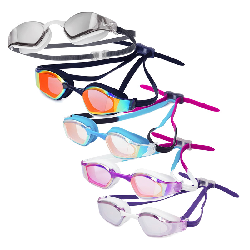 Schwimmbrille Glacier Schwarz Spiegel - Saeko