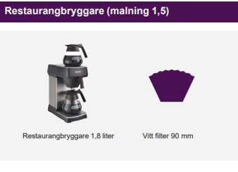 Löfbergs Kaffe Mellan Fairtrade EKO Mald 60 x 100 g - 2