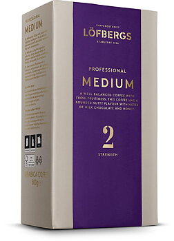 Löfbergs Kaffe Mellan Fairtrade EKO Hvac 12 x 500 g
