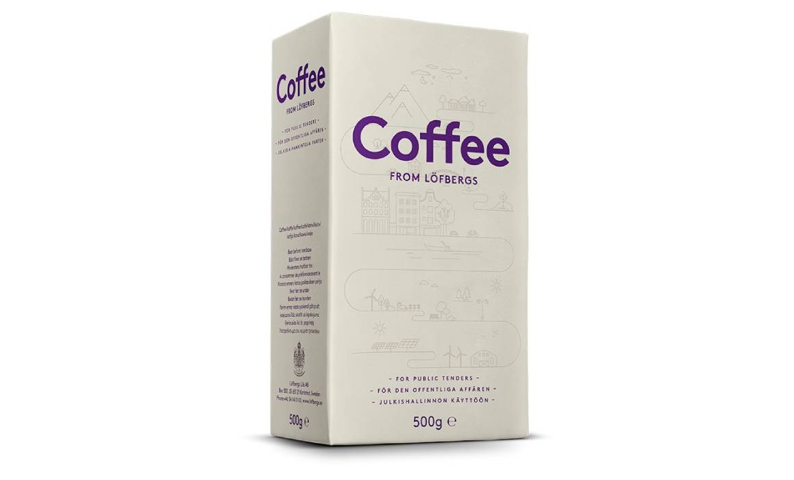 Löfbergs Kaffe Mellan Fairtrade EKO Hvac 12 x 500 g