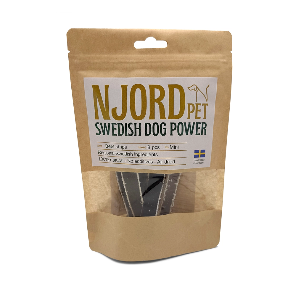 Minsta hundchipsen små hundchips till liten hund NjordPet från Sverige 