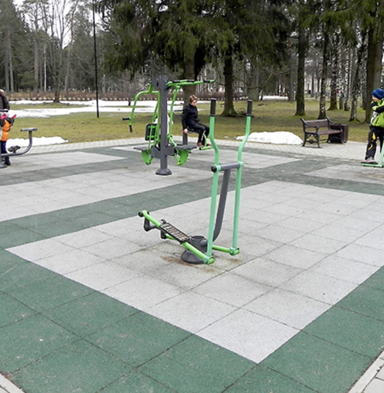 Lekparksmatta Gummi ECO 30mm 500x500mm (FRI frakt) - 3