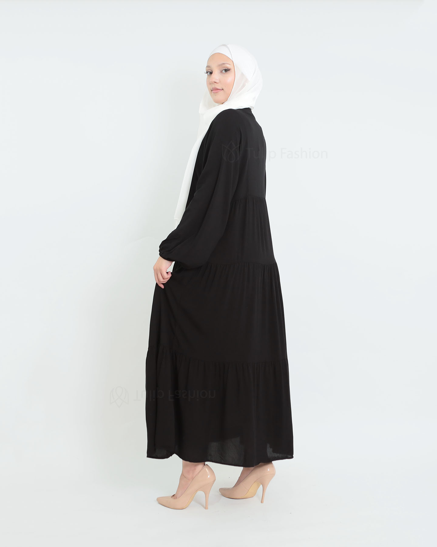 Maxi dress - Black - 4