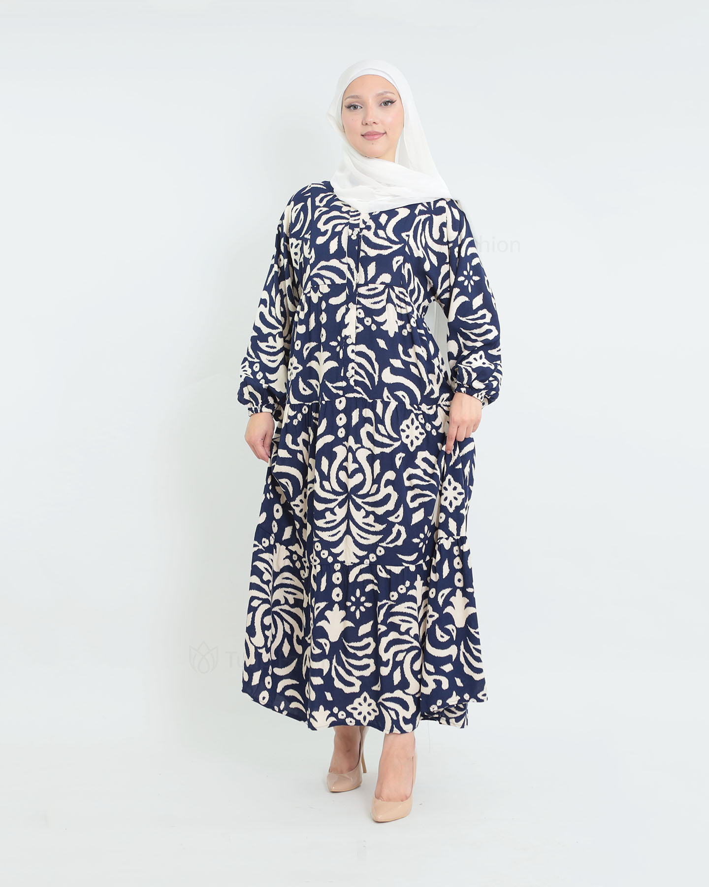 Maxi dress - Blue - 2