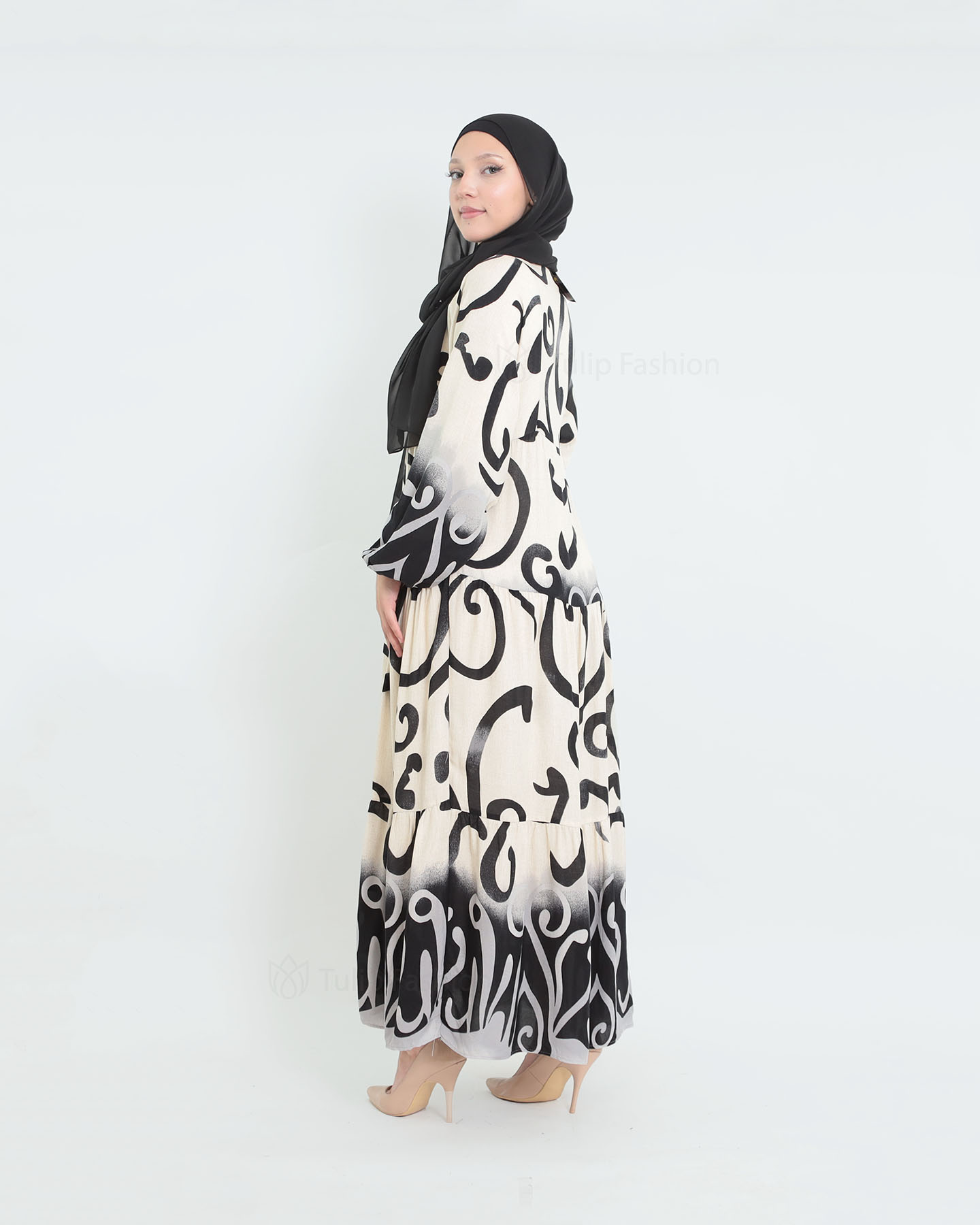 Maxi dress - Off-White - 4