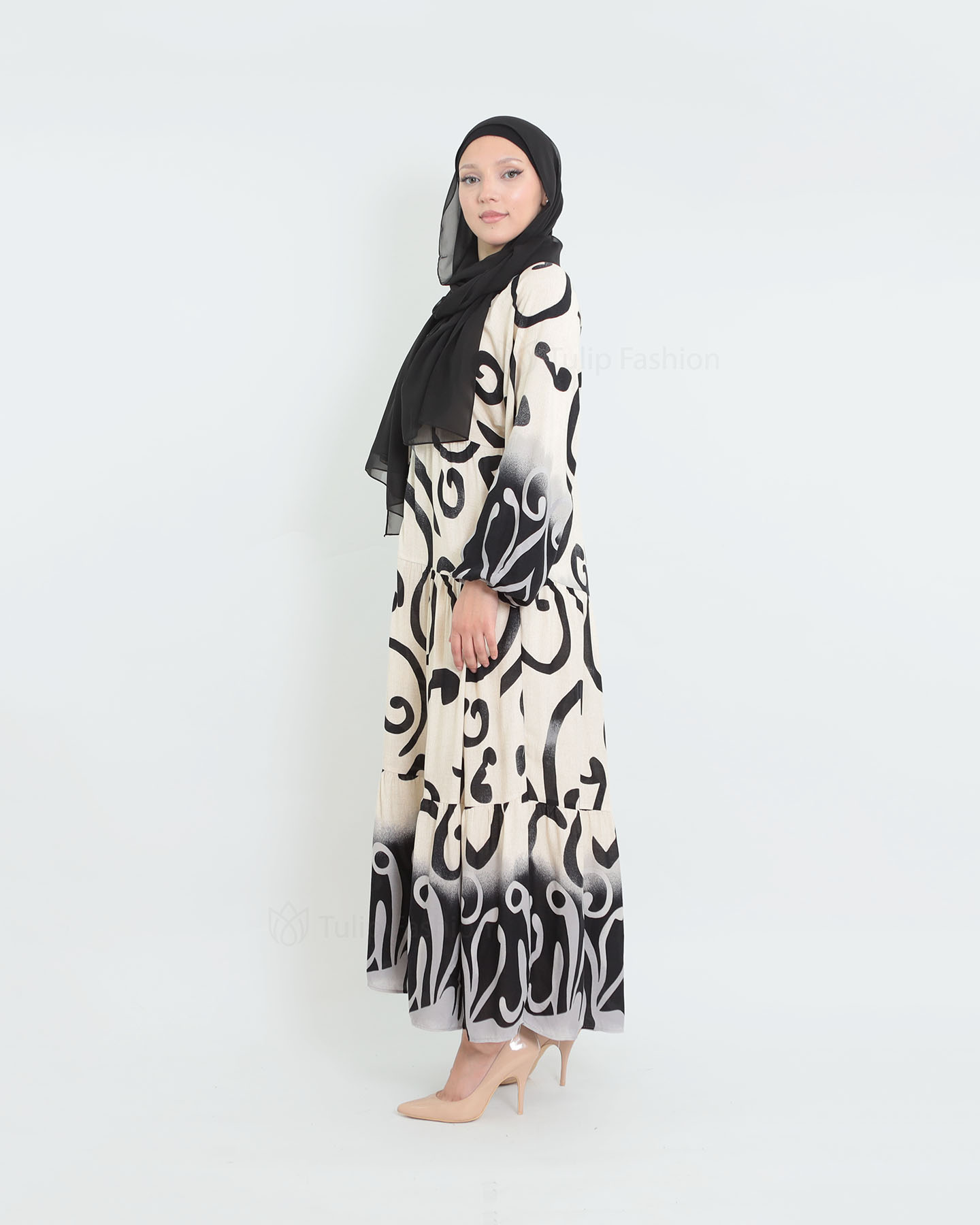 Maxi dress - Off-White - 3