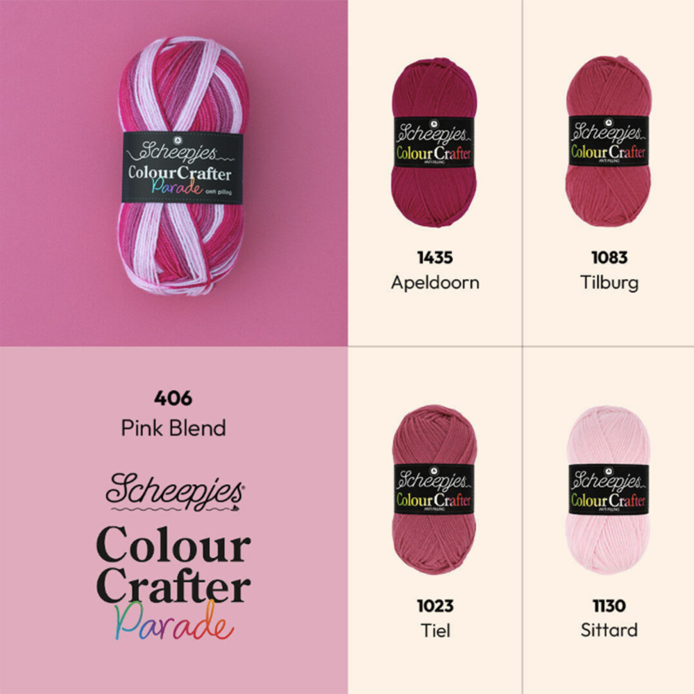 Colour Crafter Parade Pink Blend 406 - 2
