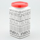 Esteri Tomula (1966) Flour Jar with Text Decor 20 cm