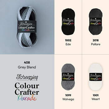 Colour Crafter Parade Grey Blend 408