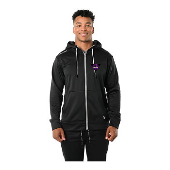 Bauer Ziphoodie Team Fleece Sr (Puckers) inkl.klubbemblem