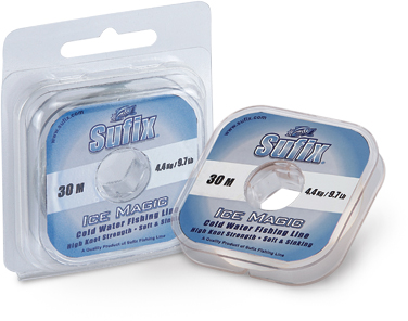 Sufix Ice magic 30 meter - Crystal Clear 0,135