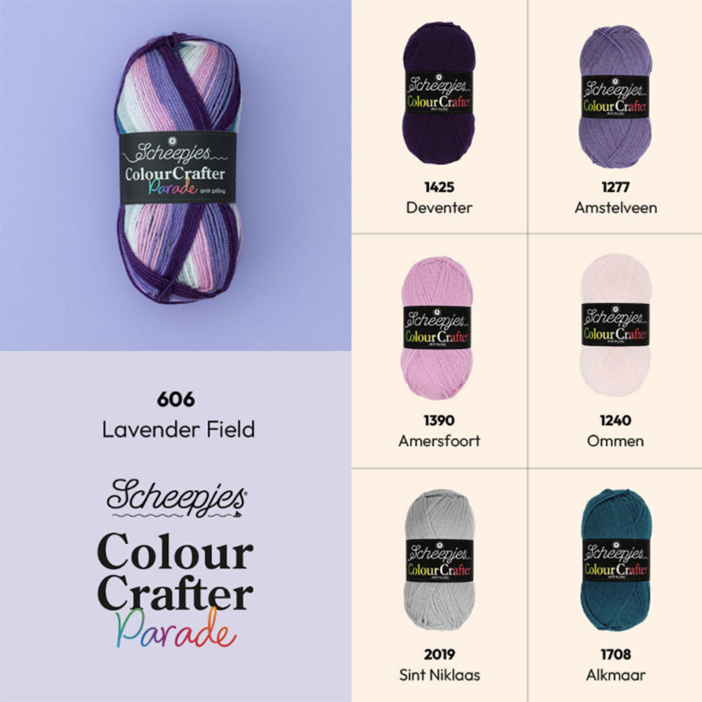 Colour Crafter Parade Lavender Field 606 - 2