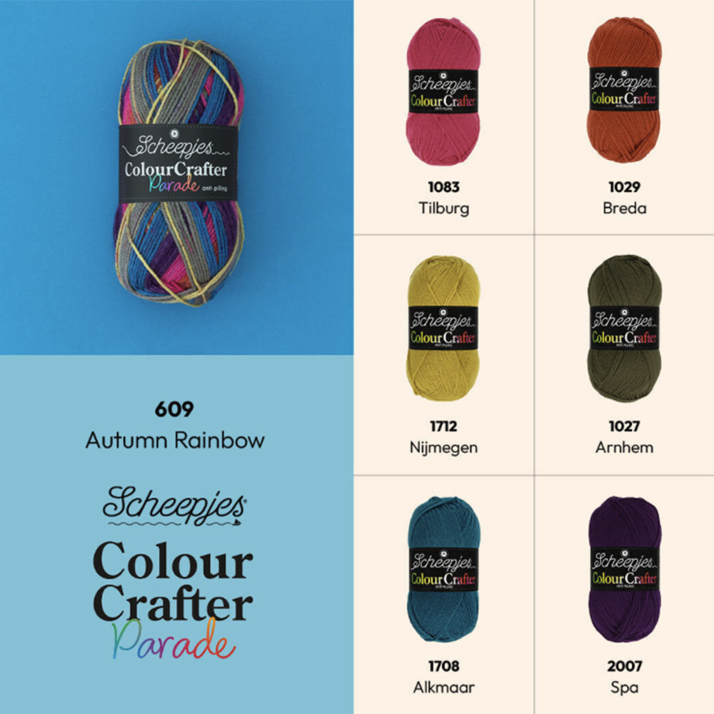 Colour Crafter Parade Autumn Rainbow 609 - 2