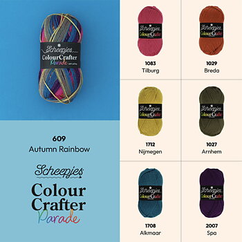 Colour Crafter Parade Autumn Rainbow 609