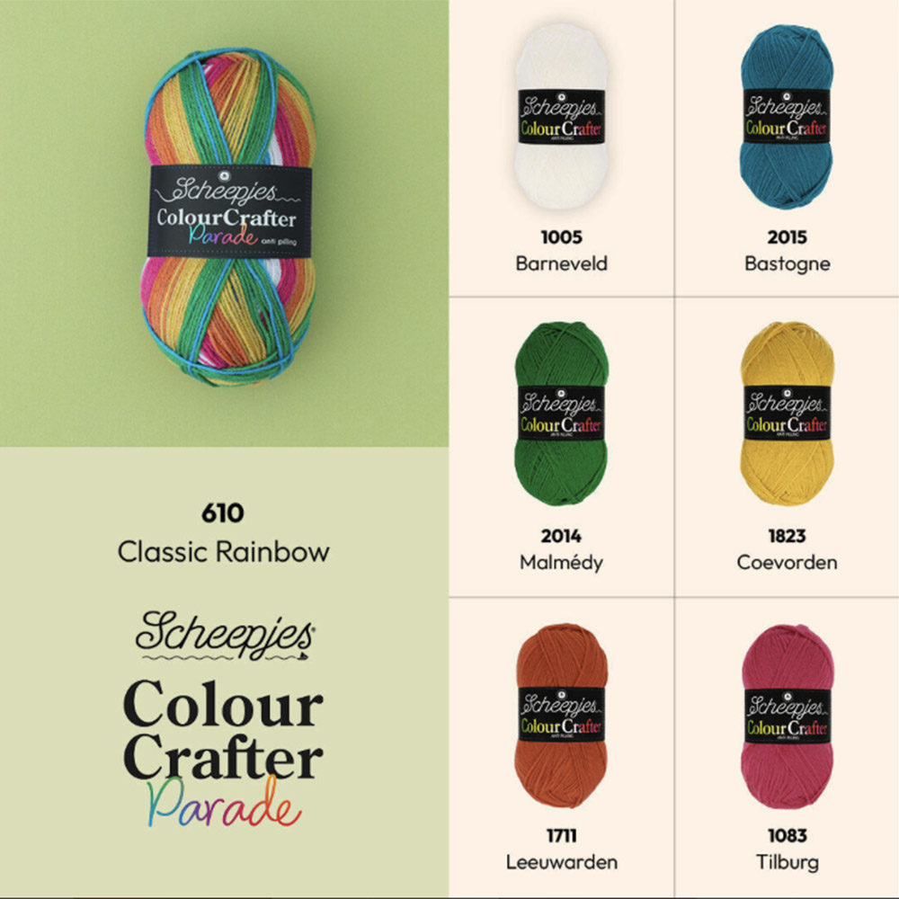 Colour Crafter Parade Classic Rainbow 610 - 2