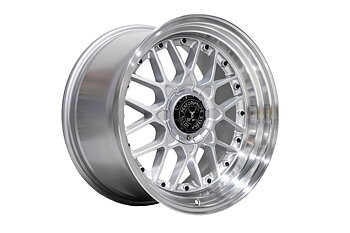59°North Wheels D-010 10x18" ET25 5x114,3/5x120 Silver/polerad kant