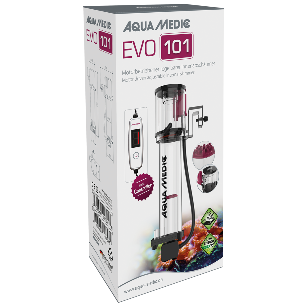 Aqua Medic EVO 101 internal nano DC skimmer