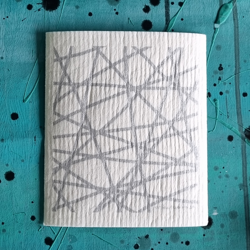 dishcloth TRASSEL silver
