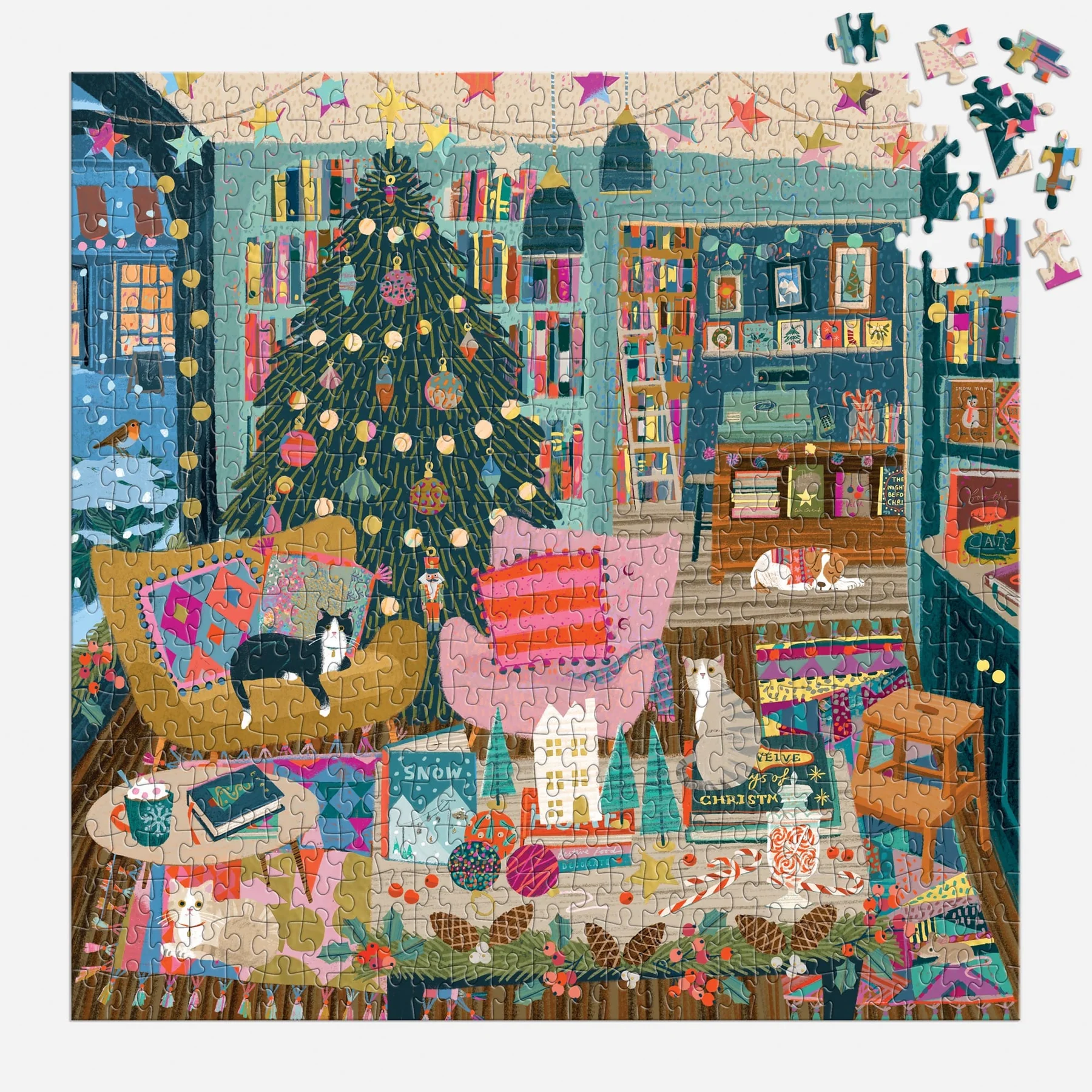 Season's Readings 500 Piece Foil Puzzle - 4