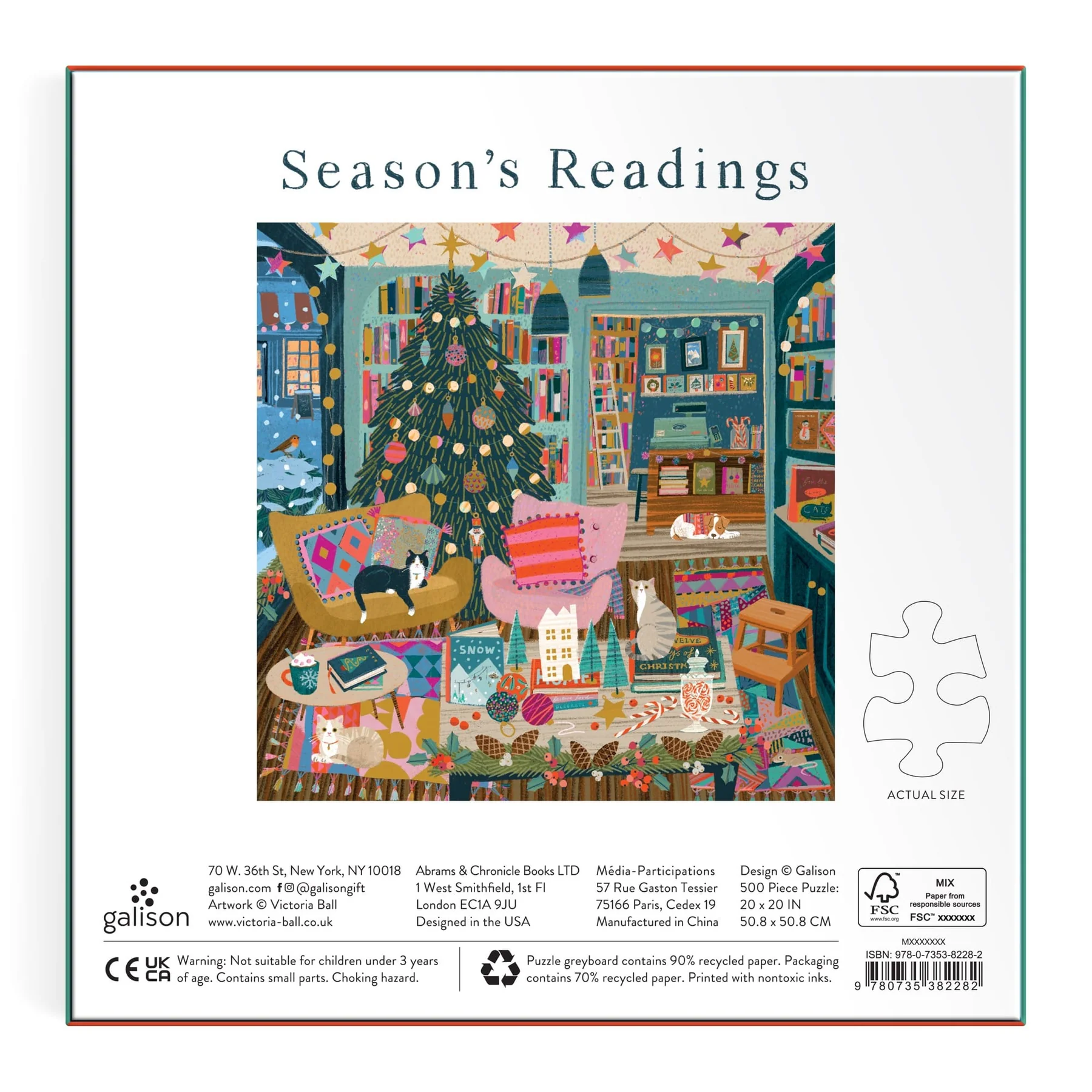 Season's Readings 500 Piece Foil Puzzle - 5