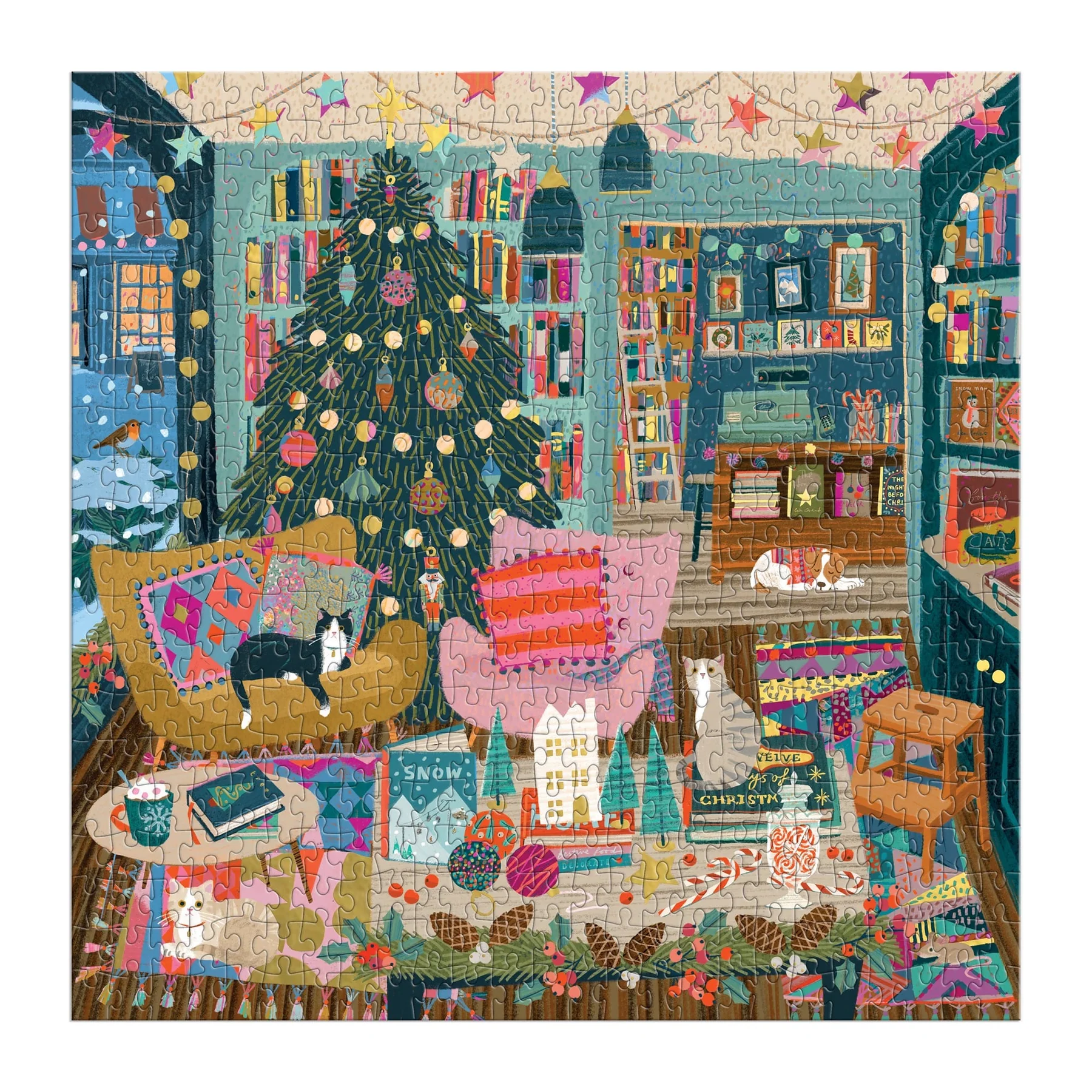 Season's Readings 500 Piece Foil Puzzle - 3