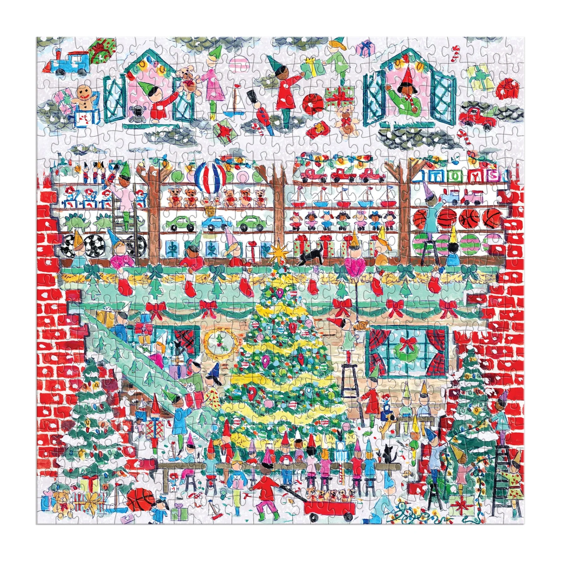 Michael Storrings Toy Workshop 500 Piece Foil Puzzle - 3