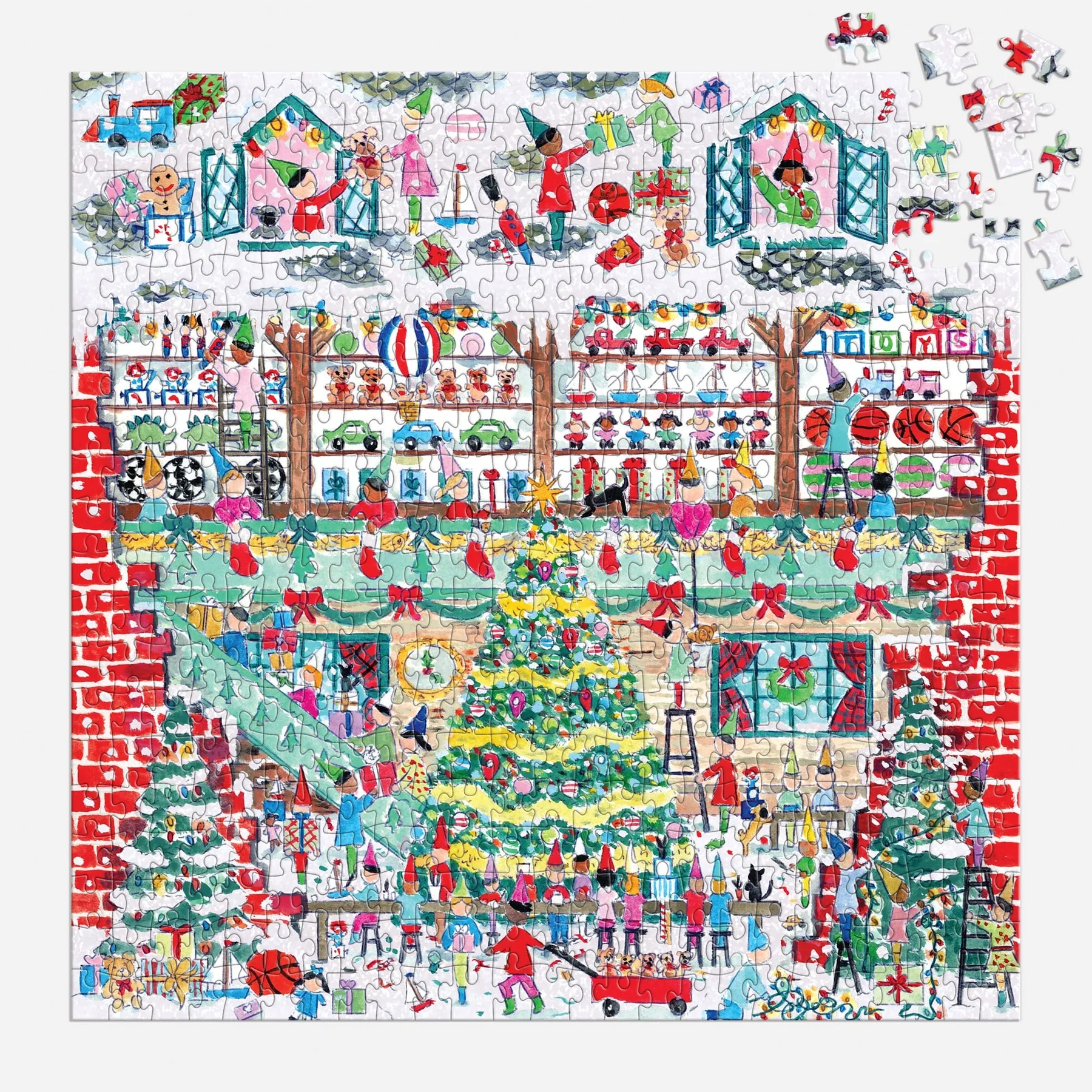 Michael Storrings Toy Workshop 500 Piece Foil Puzzle - 4