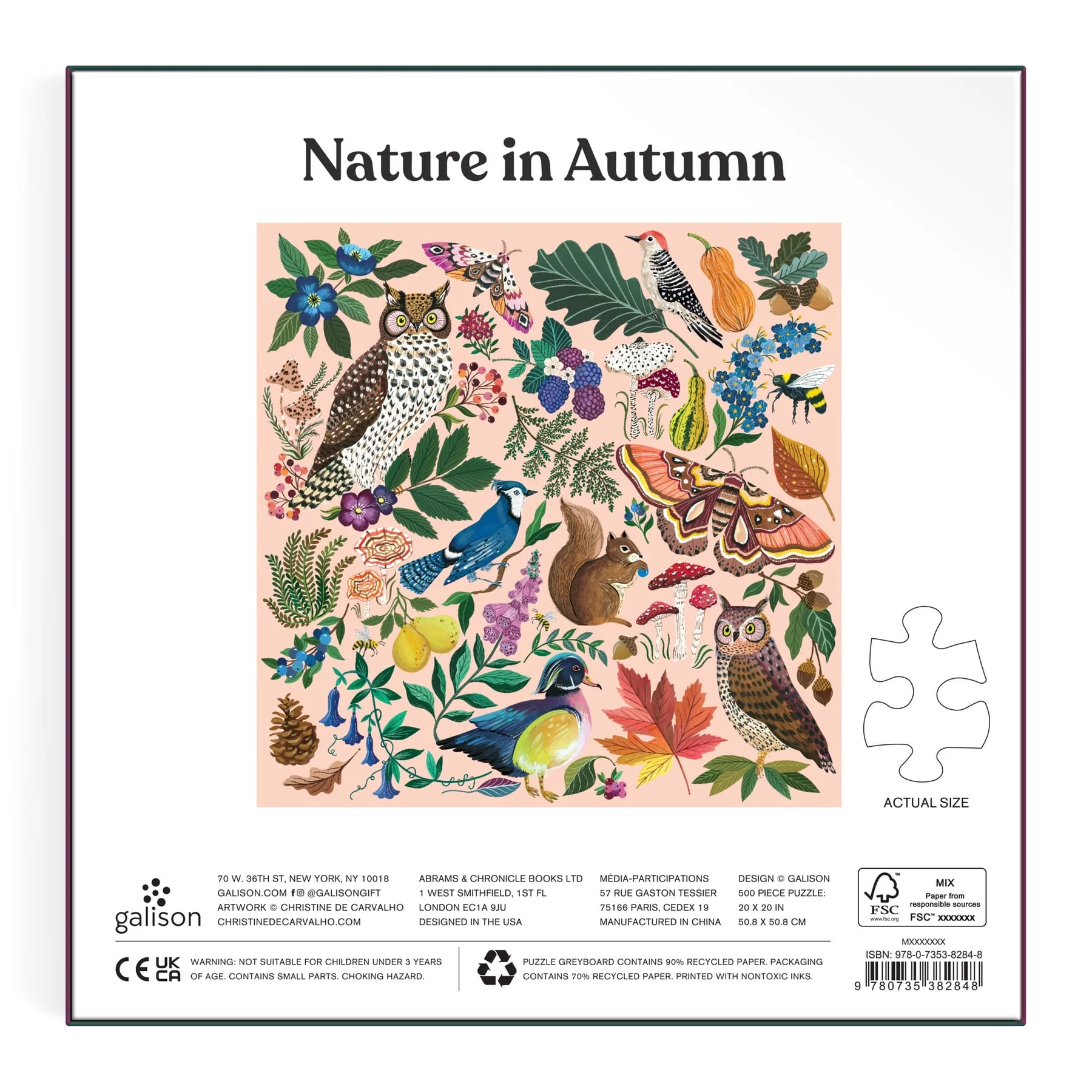 Nature in Autumn 500 Piece Puzzle - 5