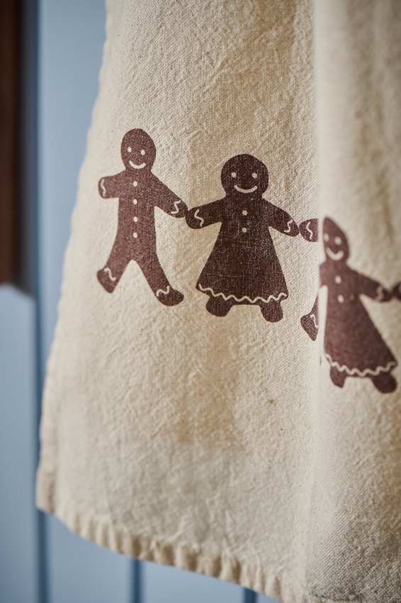 Kitchen towel - Gingerbread - Gingerbread men - Christmas - 50x70 cm - 2